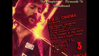 Eric Clapton Live in Plymouth - 1976 (full concert audio only)