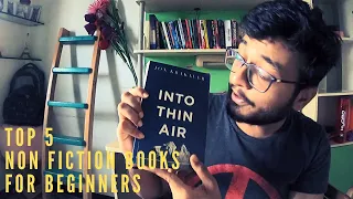 Best Non-Fiction books to read for beginners || Book Recommendation || Top 5 Non fiction Books