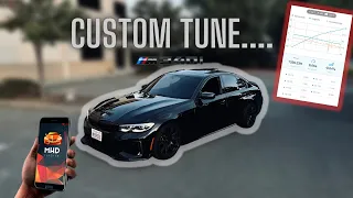 MY *M340I BMW* FINALLY GETS A CUSTOM TUNE *OVER 500+WHP* (MHD)