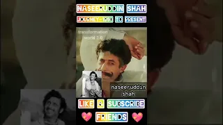 naseeruddin shah📽️💖✅transformation|1950 to present#shorts#viralvideo