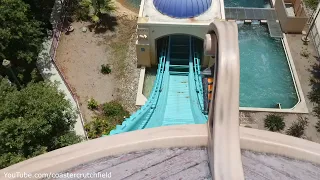 Journey to Atlantis Front Row (HD POV) SeaWorld San Antonio