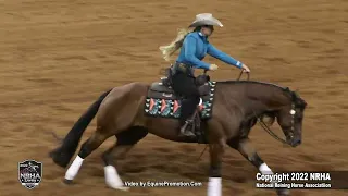 My Whizard Dream and Abby Mixon Win NRHA Derby title