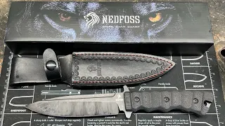 NedFoss Black Phoenix Survival Knife review and testing