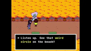 Deltarune Chapter 2 - What happens if you try to talk with Onion without a Chapter 1 save