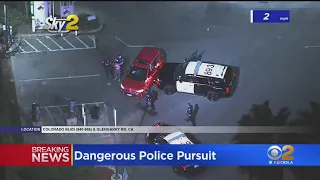 Pursuit Of Reckless Driving Suspect Ends With Driver In Custody