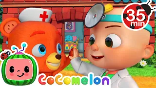 Emmy's Sick Song + 30 MINS of CoComelon | CoComelon Animal Time | Animals for Kids