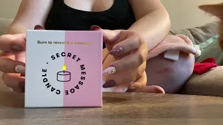 Lo-Fi Tapping on Box and Candle