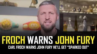 CARL FROCH WARNS JOHN FURY "YOU'LL GET IRONED OUT"!!! 👀🥩
