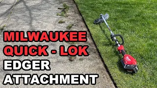 Milwaukee M18 Quick-Lok Edger Attachment Review