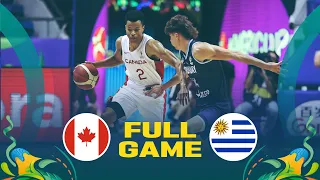 Canada v Uruguay | Full Basketball Game | FIBA AmeriCup 2022