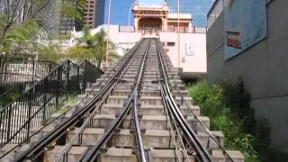 A Ride up the Angels Flight Funicular