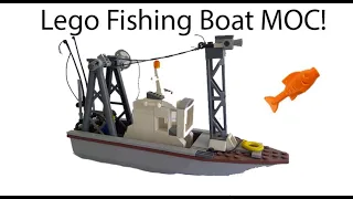 Lego Fishing Boat MOC | Brickgola Bricks | 2020