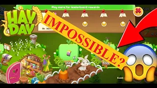 Hay Day Task Event - Impossible?