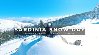 Sardinia Snow Day - Gennargentu - Sardegna FPV