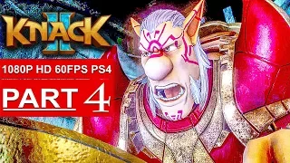 KNACK 2 Gameplay Walkthrough Part 4 [1080p HD 60FPS PS4 PRO] - No Commentary