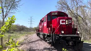 CP rare afternoon run from Janesville, WI 25Apr2024