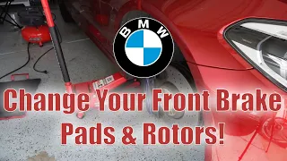 How To | BMW M5 Front Brake Pad and Disc Replacement (F90)