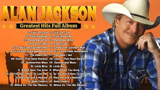 ALAN JACKSON Greatest Hits Full Album - Best Country Songs Playlist 0f Alan Jackson