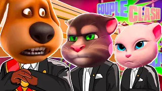 Talking Tom & Friends Couple Battle | Coffin Dance Song (COVER)