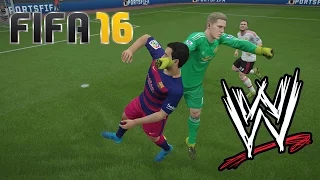 FIFA 16 Fails - With WWE Commentary #7