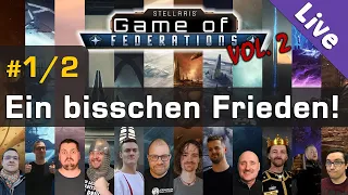 Stellaris: Game of Federations #1/2 ✦ MP-Event mit 11 Mitspielern ✦ Livestream-Aufzeichnung