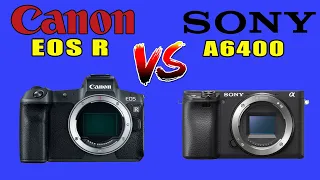Canon Eos R vs Sony A6400 Camera Comparison | Indoor