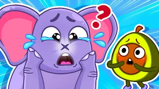 Where Is My Nose? Learn Animals and Healthy Habits || Funny Stories for Kids by Pit & Penny 🥑