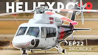 Helicóptero Mini AVIÃO!? S92 e S76 (Sikorsky) - Ep. 22 (HELIEXPO 2019)