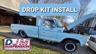 F100 DJM DROP KIT INSTALL (REAR)