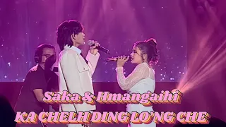 SAKA & HMANGAIHI- Ka chelh ding lo'ng che( Official lyric video )From the album SUANGTUAHNA MAWLMANG