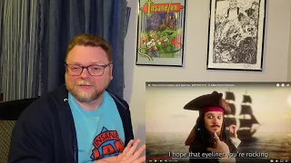 A Comedy Musician Reacts | Star-Lord vs Captain Jack Sparrow RAP BATTLE (Freshy Kanal) [REACTION]