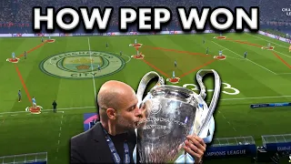 How Manchester City Won the Champions League Final | A Different Tactical Analysis