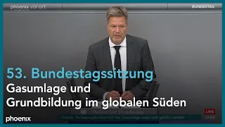 Bundestag: u.a. Akt. Stunde zu Gasumlage und Uniper