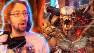 Max's FIRST 140+ FPS Experience: DOOM ETERNAL - Ultra Violence Full Playthru (Part 1)