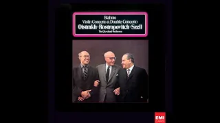 Brahms Double Concerto Oistrakh - Rostropovich Cleveland Orchestra George Szell (2012)