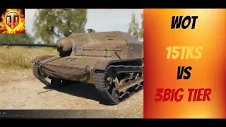 TKS 20 ● 8 KTS20 VS 3 BIG Tier ● World of Tanks Replay