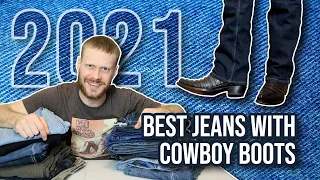 My favorite men's jeans for cowboy boots in 2021! From $15 to $80!