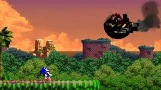 Sonic 4 Episode 1 (PS3) - Cutscene - Rocket to E.G.G. Station