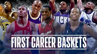 50 First Career Baskets from NBA Players