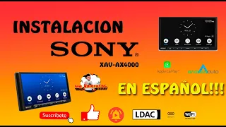 INSTALACION DE SONY XAV-AV4000 !!EN ESPAÑOL !! FACIL, EN UN JATTA CLASICO