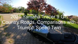 2022 Yamaha Tracer 9 GT Country Roads