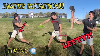 What To Do With Your Left Arm (For More Power) - Ezra Aderhold - Disc Golf