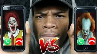CALLING RONALD MCDONALD AND PENNYWISE *THEY HAD A BIG FIGHT OMG!!!!* (ROAST BATTLE )