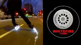 WHITEFIRE Light and Spark wheels - Freeskating in Barcelona