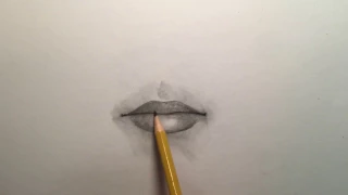 How to Draw Lips - 8th Grade: Human Face Unit