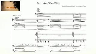 Taxi Driver 'Main Title' (Prelude and Blues) Score Reduction