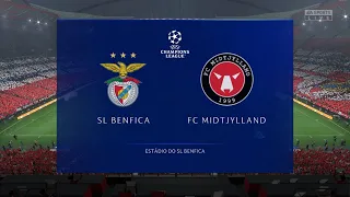 Benfica vs Midtjylland | UEFA Champions League 2 August 2022 Full Match | PS5