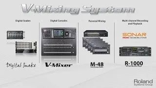 Roland V-Mixing System Part 2: The Four Components of a System