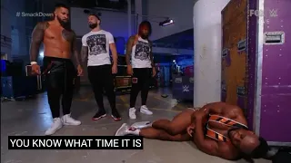 the usos attacks Big e backstage wwe smackdown September 17,2021