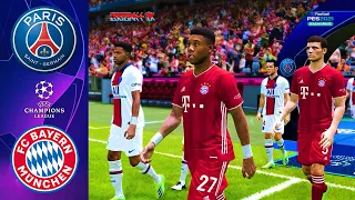 PES 2021 | BAYERN MUNCHEN vs PSG | UEFA Champions League 2021 | Gameplay PC